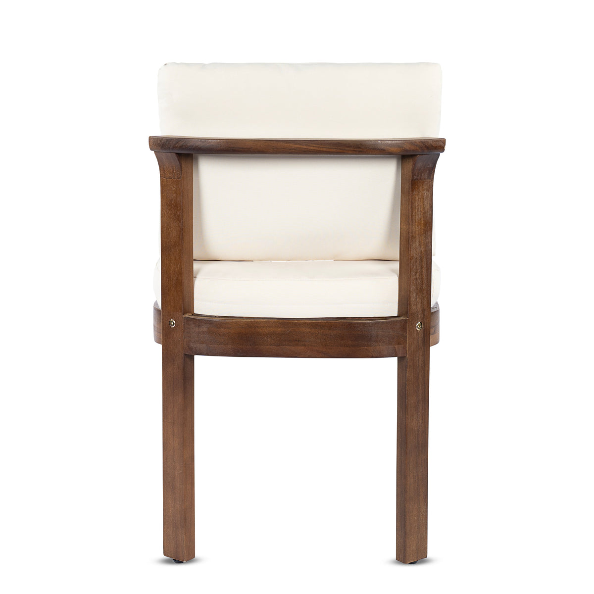 Acacia Wood Outdoor Dining Chair (Set of 2), photo 10 of 10
