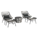 Ashland - 5 Piece Outdoor Conversation Set by HouseOfZazla