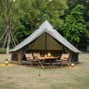 Oxford Bell Tent 13.1FT with Stove Jack for Family Camping