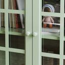 Minimalist Buffet Cabinet With Double Glass Doors And Drawer by HouseOfZazla