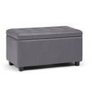 Cosmopolitan - Upholstered Storage Ottoman by Unique Piece Furniture