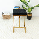 Joel - Mid Century Modern Luxury Upholstered Stool by Unique Piece Furniture