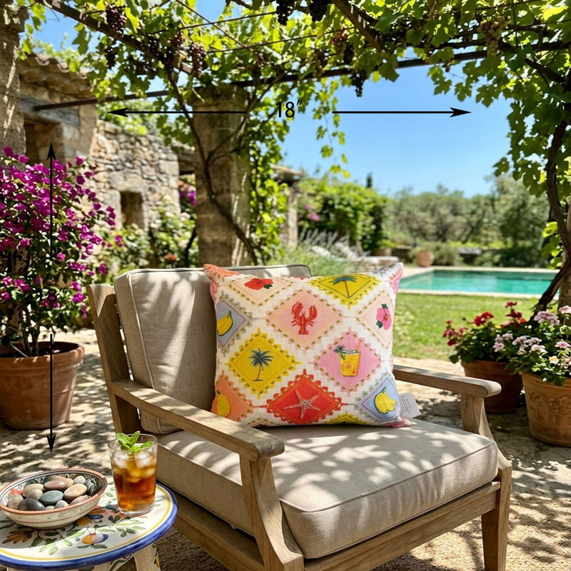 Outdoor Pillows, Weather Resistant (Set of 2) - Multi, photo 3 of 5