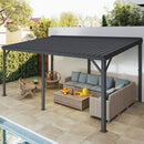 10'x16' Hardtop Wall Mounted Gazebo by HouseOfZazla