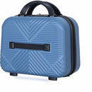 2Piece Luggage Sets ABS Lightweight Suitcase, Spinner Wheels, (20/14) BLUE