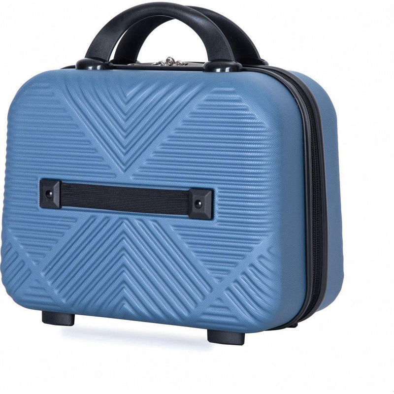 2Piece Luggage Sets ABS Lightweight Suitcase, Spinner Wheels, (20/14) BLUE