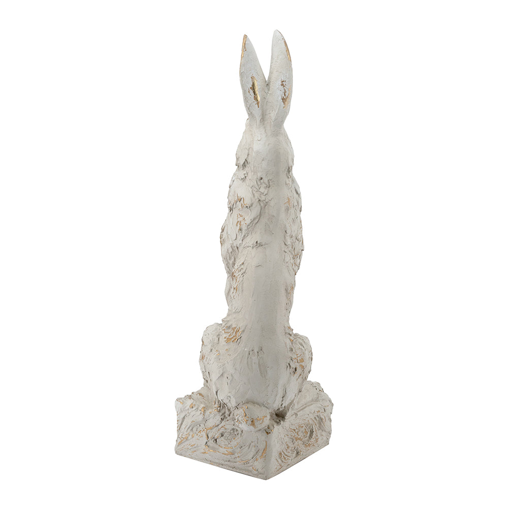 Large Magnesium Sitting Rabbit Figurine, photo 7 of 10
