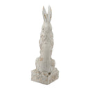 Large Magnesium Sitting Rabbit Figurine