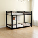 Bunk Bed With Noise Reduction And Safety Guardrail by HouseOfZazla