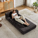 Convertible Floor Sofa Bed With Fixed Shape Frame For Living Room by HouseOfZazla