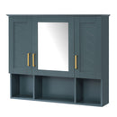 Modern Wall Mounted Medicine Cabinet with Adjustable Shelves and Soft Close Doors by HouseOfZazla