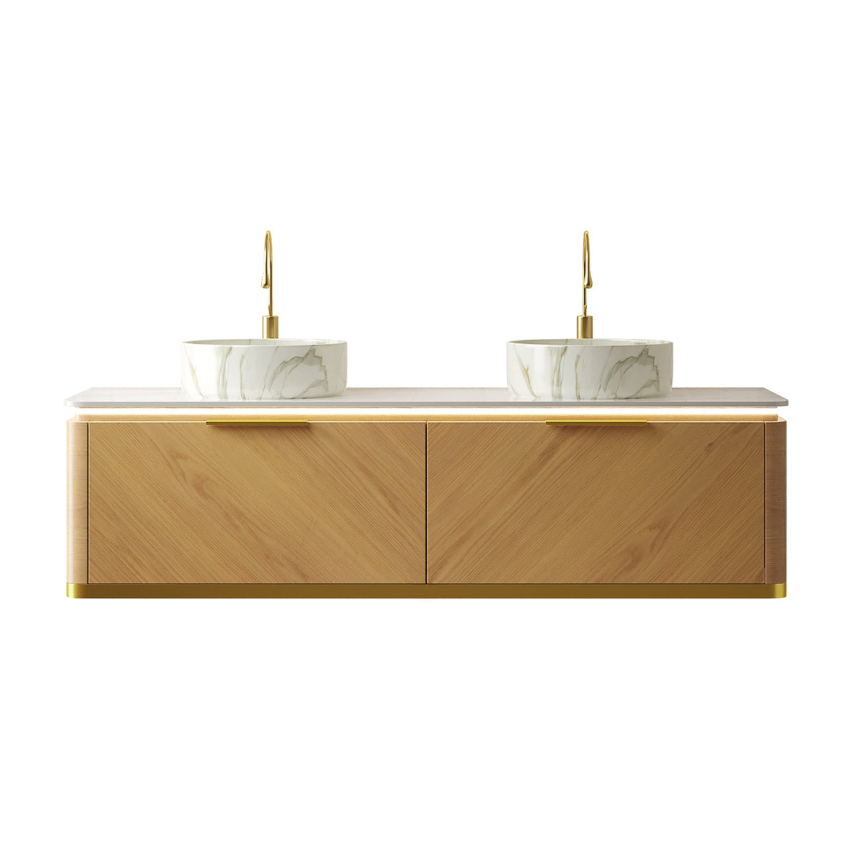 DIPA 60" Bathroom Vanity & Sinks, photo 3 of 5
