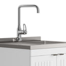 Murphy - Laundry Cabinet & Faucet And Stainless Steel Sink by Unique Piece Furniture