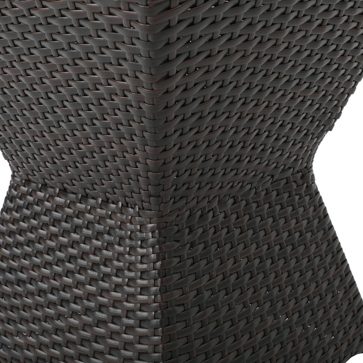 Calhoun 16 Outdoor Wicker End Table, photo 7 of 10