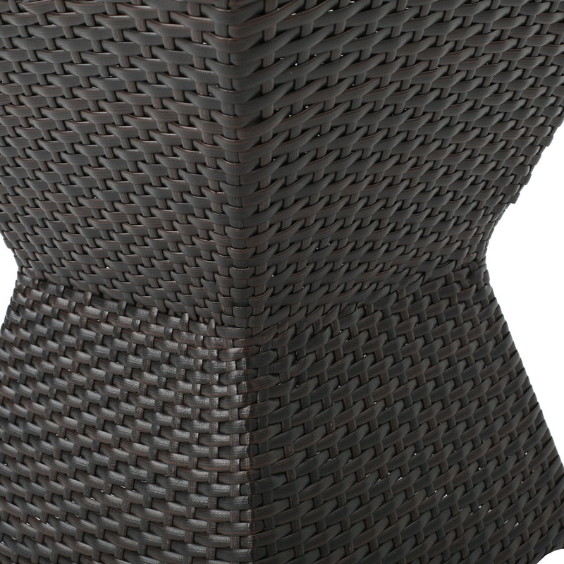 Calhoun 16 Outdoor Wicker End Table, photo 7 of 10