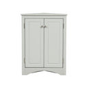 Triangle Bathroom Storage Cabinet With Adjustable Shelves, Freestanding Floor Cabinet For Home Kitchen by HouseOfZazla