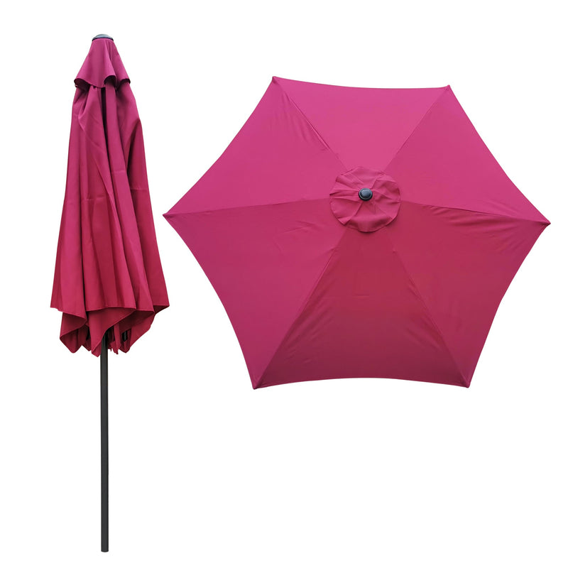 9FT UMBRELLA Burgundy