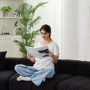 Modular Sectional Sofa With 2 Pillows, Symmetrical Design by HouseOfZazla