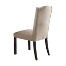Gerardo - Linen Weathered Dining Chair (Set of 2) - Beige by HouseOfZazla