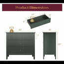 Fluted 3 Drawer Nightstand With Soft Close Slides by HouseOfZazla