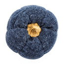 Set of 3 Plush Fabric Pumpkins in Brown