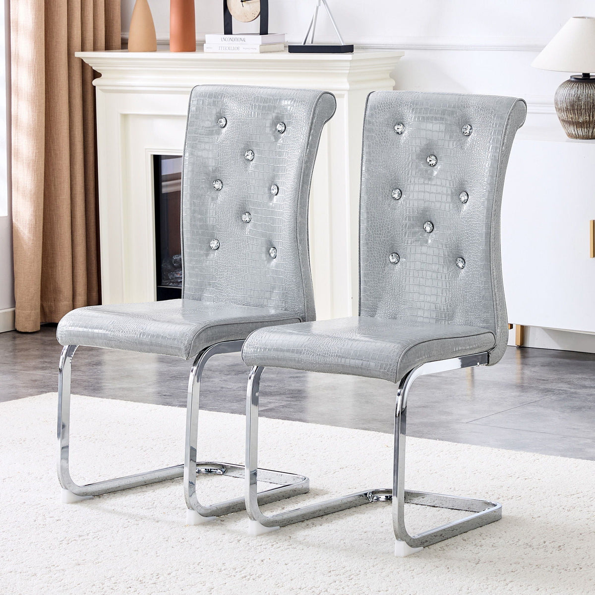 Elegant Design Upholstered Dining Chairs, photo 11 of 24