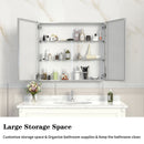 Medicine Cabinet, Wall Mounted Bathroom Mirror With Storage by HouseOfZazla