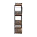 Bob - Bookshelf - Weathered Oak / Black by Unique Piece Furniture