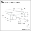 Rex - Handcrafted Sectional Sofa And Ottoman by Unique Piece Furniture