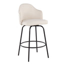 Ahoy - Contemporary Fixed Height Counter Stool (Set of 2)