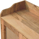 Larissa - T Bar Raised Cabinet - Brown by HouseOfZazla