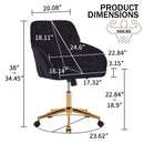 Adjustable Ergonomic Swivel Office Chair by Unique Piece Furniture