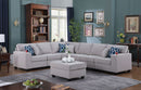 Cooper - Sectional Sofa With Ottomans And Cupholder by Unique Piece Furniture