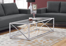 Table, Rectangular, Contemporary & Modern - Chrome by HouseOfZazla