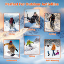 Winter Heated Pants for Men Women with 12 Heating Zones 5V USB Powered Heating Trouser with 3 Heating Levels Machine Washable for Outdoor Winter Activ