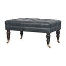 Buffalo - Ottoman With Castor Legs by HouseOfZazla