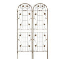 Metal Garden Trellis Rustproof Trellis For Climbing Plant Outdoor Flower Support by Unique Piece Furniture