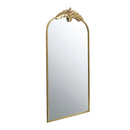 Arched Wall Mirror With Metal Frame, Wall Mirror For Living Room by Unique Piece Furniture