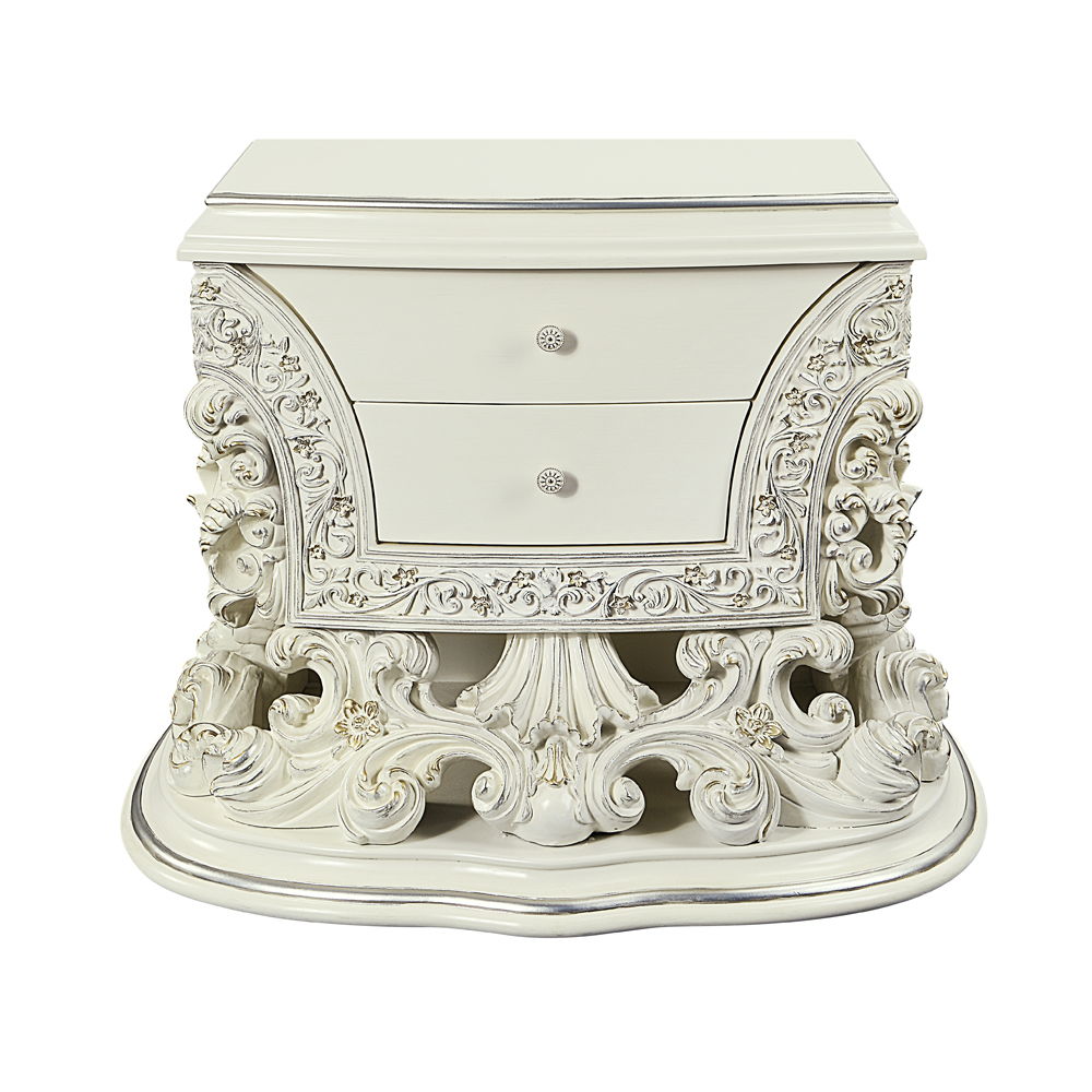 Adara - Nightstand - Antique White, photo 3 of 7