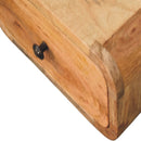 Avora Mini Wall-Mounted Oak-ish Nightstand, 1-Drawer