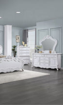 Latisha Mirror in White by HouseOfZazla