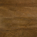 Zalika Hexagonal Solid Mango Wood Coffee Table Natural