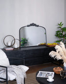 Arch Mirror, Baroque Inspired Wall Decor For Bathroom, Bedroom, Living Room by Unique Piece Furniture