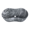 Bathroom Vessel Sink With Wavy Design