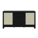 Sheridan - Modern Cane Design Sideboard by HouseOfZazla