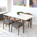 Mary - Modern Style Rectangular Dining Kitchen Table by Unique Piece Furniture