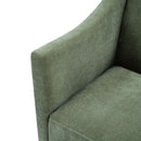 Barrel Accent Chair With Enclosed Arms by HouseOfZazla
