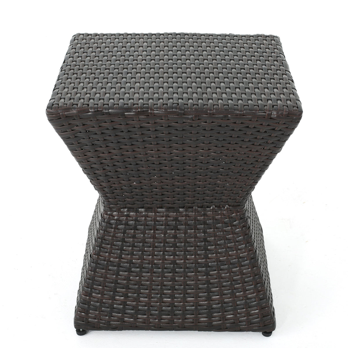 Calhoun 16 Outdoor Wicker End Table, photo 3 of 10
