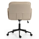Criss Cross Swivel Desk Chair With Adjustable Armrests & Wheels For Home Office by HouseOfZazla