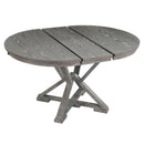 Dining Set With Extendable Round Table And 4 Upholstered Chairs by HouseOfZazla